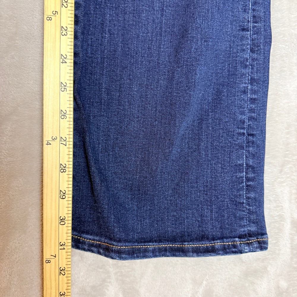 American Eagle Favorite Boyfriend Jeans Womens 4 Regular Blue Bootcut Stretch - Picture 12 of 15